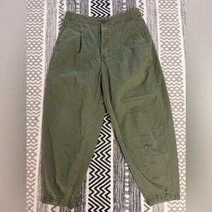 Polo Ralph Lauren Olive Green Utility Pants Women’s 8 Ankle Length